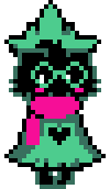 Bashful Ralsei original sprite animation