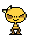 Monster Kid original sprite animation based on Undertale concept art