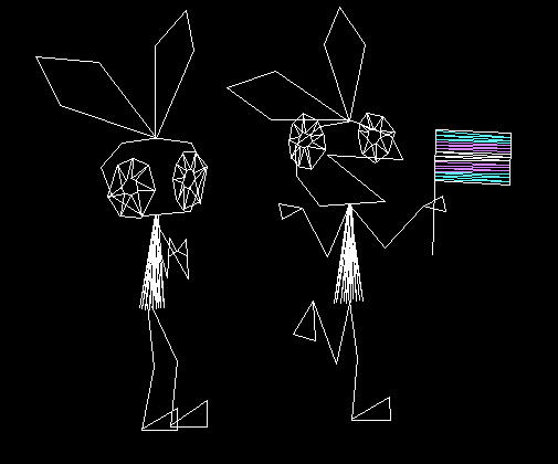 Vibri from Vib-Ribbon